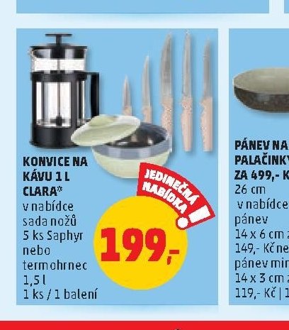 Konvice na kávu 1 l Clara
