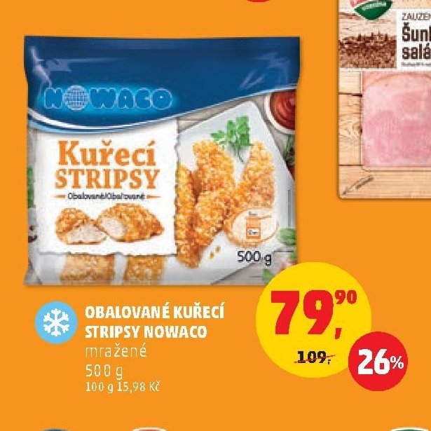 OBALOVANÉ KUŘECÍ STRIPSY NOWACO