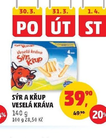 SÝR A KŘUP VESELÁ KRÁVA