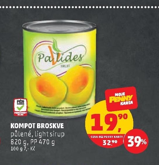 Kompot broskve