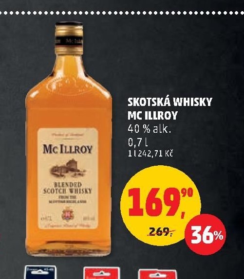 Skotská whisky Mc Illroy