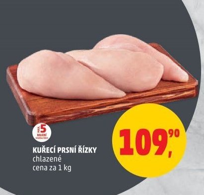 KUŘECÍ PRSNÍ ŘÍZKY
