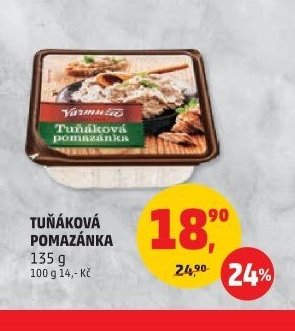 TUŇÁKOVÁ POMAZÁNKA