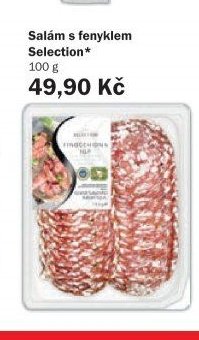 Salám s fenyklem Selection