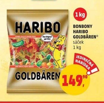 BONBONY HARIBO GOLDBÄREN