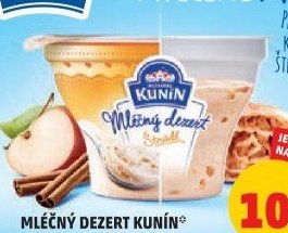 Mléčný dezert Kunín 140 g