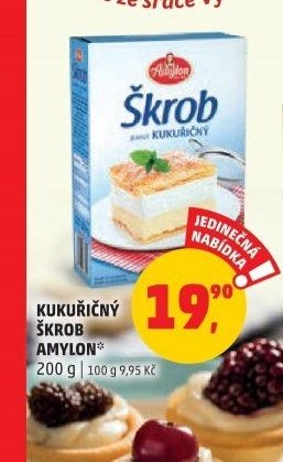 KUKUŘIČNÝ ŠKROB AMYLON