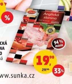 ANGLICKÁ SLANINA LE & CO