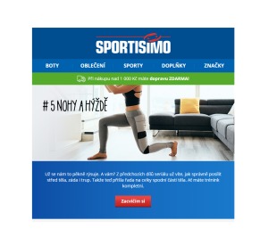 akční leták Sportisimo 24.3.2020-29.3.2020