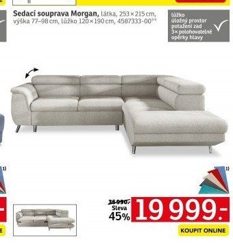 Sedací souprava Morgan - ASKO akcniletaky.com