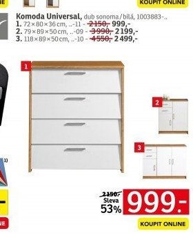 Komoda Universal - ASKO akcniletaky.com