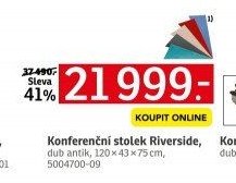 Konferenční stolek Riverside - ASKO akcniletaky.com