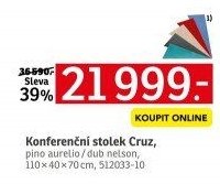 Konferenční stolek Cruz - ASKO akcniletaky.com
