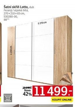 Šatní skříň Lotto - ASKO akcniletaky.com
