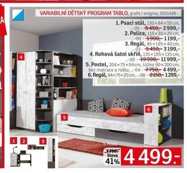 Psací stůl Tablo - ASKO akcniletaky.com