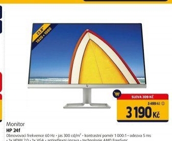 Monitor HP 24fw 3KS62AA