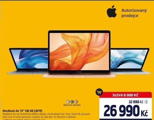 Notebook Apple MacBook Air 13&quot