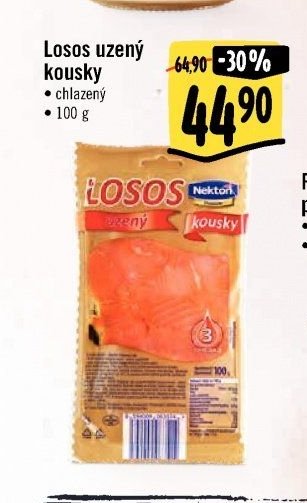Losos uzený kousky