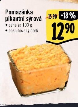 Pomazánka pikantní sýrová