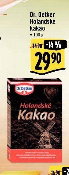 Dr. Oetker Holandské kakao
