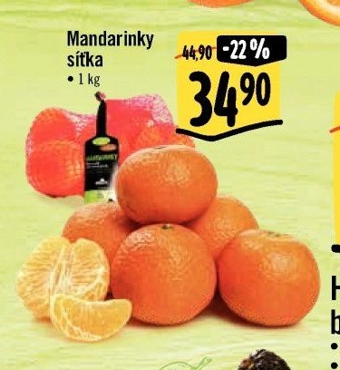 Mandarinky sítka
