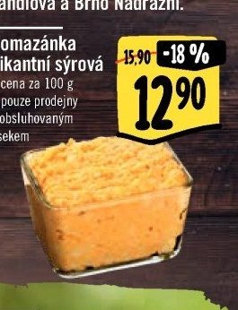 Pomazánka pikantní sýrová