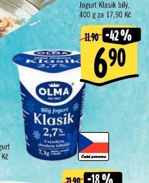 Jogurt Klasik bílý