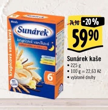 Sunárek kaše