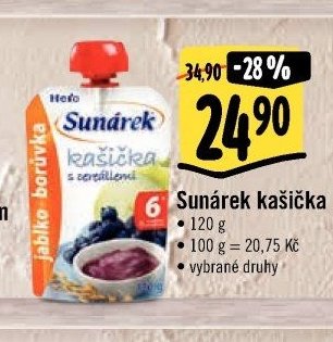 Sunárek kašička