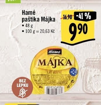 Hamé paštika Májka