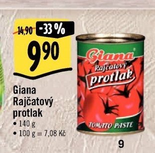 Giana Rajčatový protlak