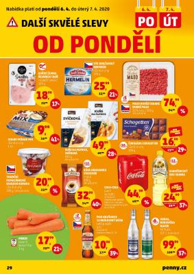 akční leták Penny Market 2.4.2020-7.4.2020