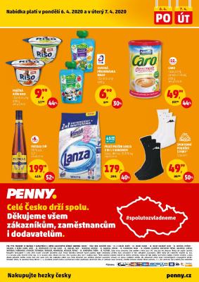 akční leták Penny Market 2.4.2020-7.4.2020