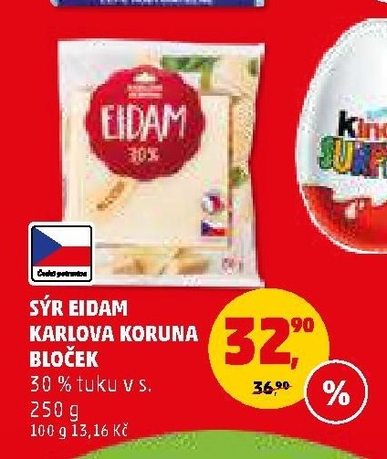 Sýr Eidam Karlova Koruna
