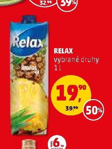 Relax vybrané druhy 1 l