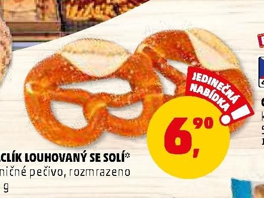 PRECLÍK LOUHOVANÝ SE SOLÍ