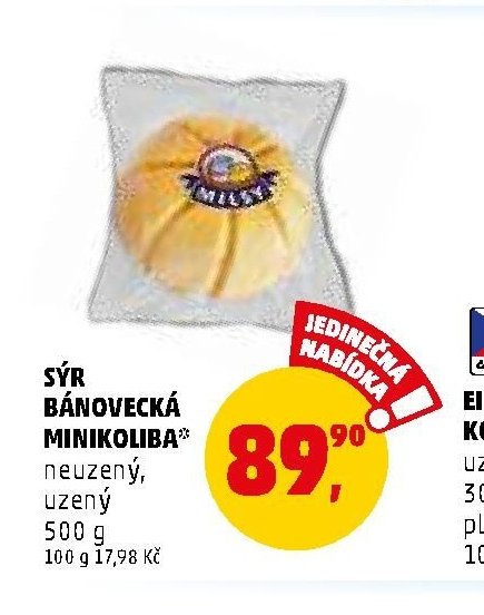 Sýr Bánovecká Minikoliba