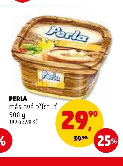 Perla máslová příchuť