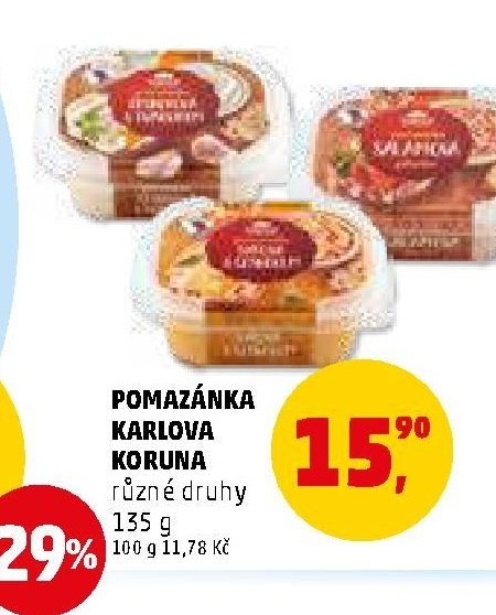 POMAZÁNKA KARLOVA KORUNA