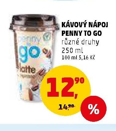KÁVOVÝ NÁPOJ PENNY TO GO