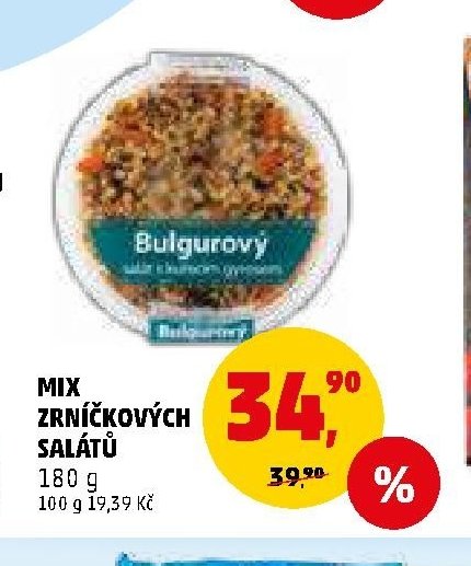 MIX ZRNÍČKOVÝCH SALÁTŮ