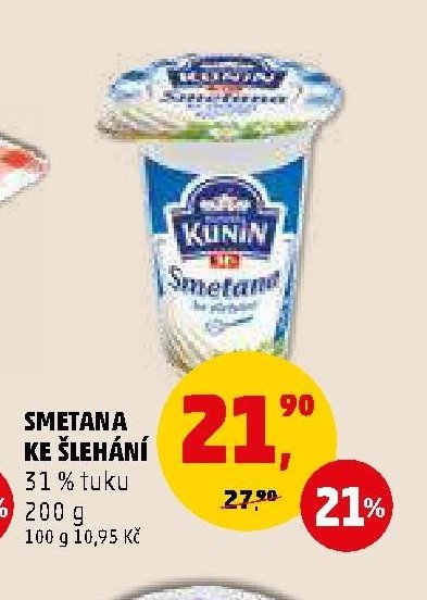 SMETANA KE ŠLEHÁNÍ 200 g