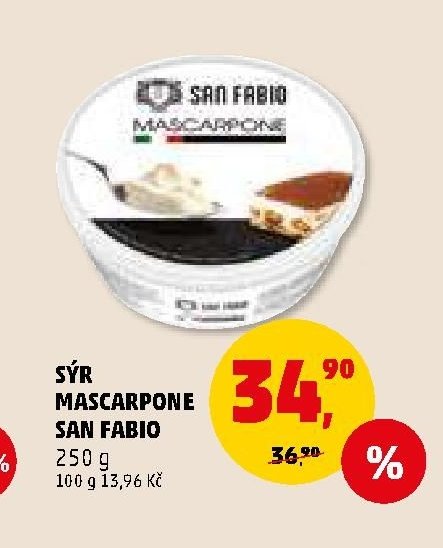 SÝR MASCARPONE SAN FABIO 250 g