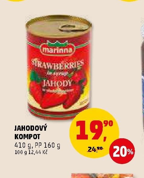 Jahodový kompot Marinna