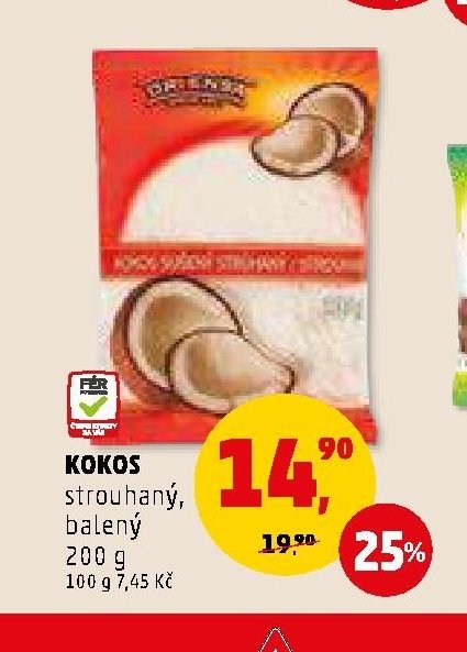 Kokos strouhaný