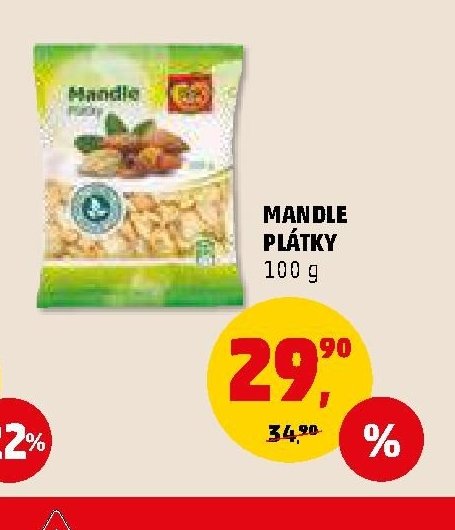 Mandle plátky