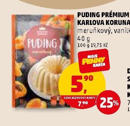 PUDING PRÉMIUM KARLOVA KORUNA