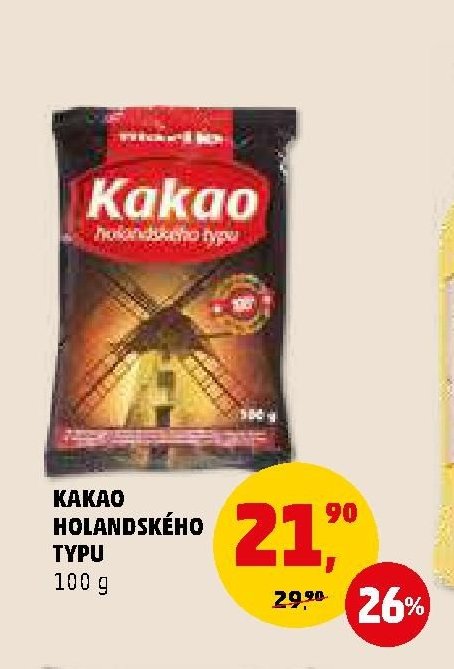 KAKAO HOLANDSKÉHO TYPU