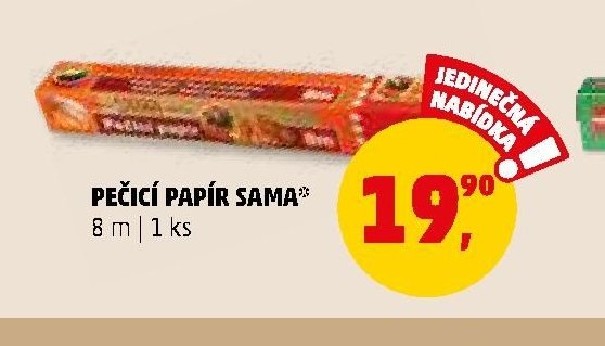 PEČICÍ PAPÍR SAMA