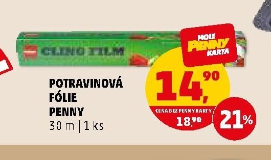 POTRAVINOVÁ FÓLIE PENNY